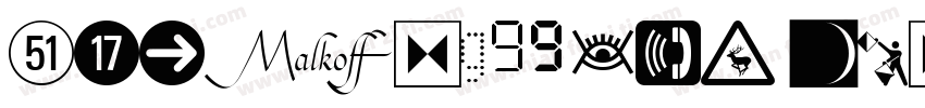 PIXymbols Hwy Gothic W00字体转换